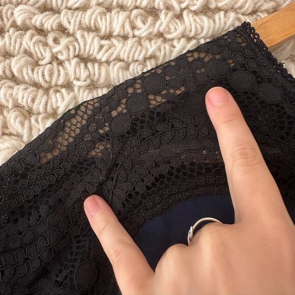 Jonathan Simkhai Applique Ruffle Hem Tee Dress - Picture 9 of 11